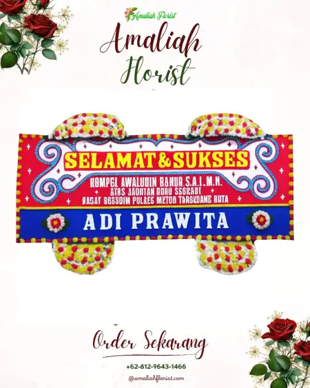 Papan Bunga Ucapan Selamat sagaranten